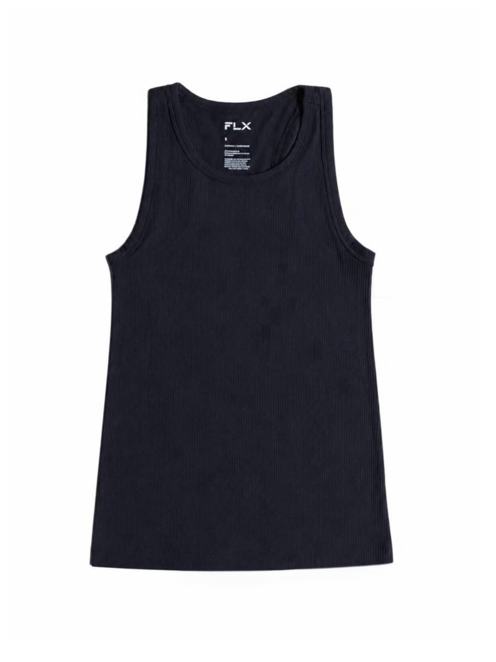 FLX Ribbed Slim-Fit Athletic Tank - Picture 2 of 2